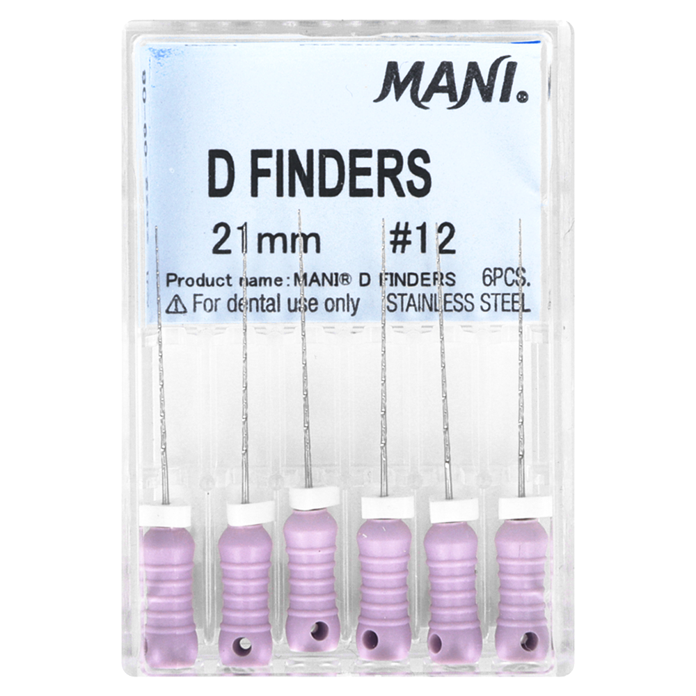 Ручные файлы D-Finders 6 шт. Mani