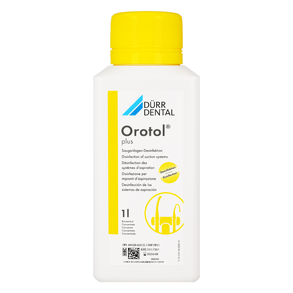 Средство для дезинфекции аспирации Orotol Plus 1 л Durr