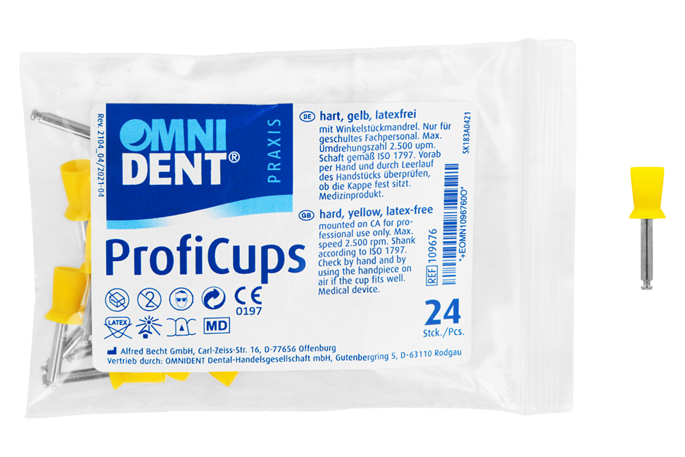 Полировочные резинки ProfiCups, 24 шт. Omnident