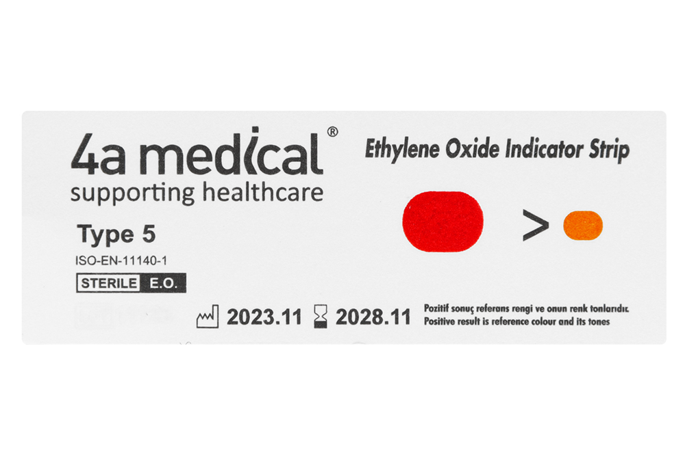 Химические индикаторы стерилизации 500 шт. 4a Medical