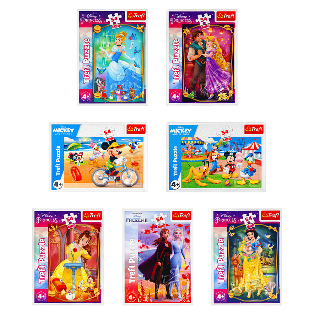 Игрушка — мини-пазл 54 элемента Disney