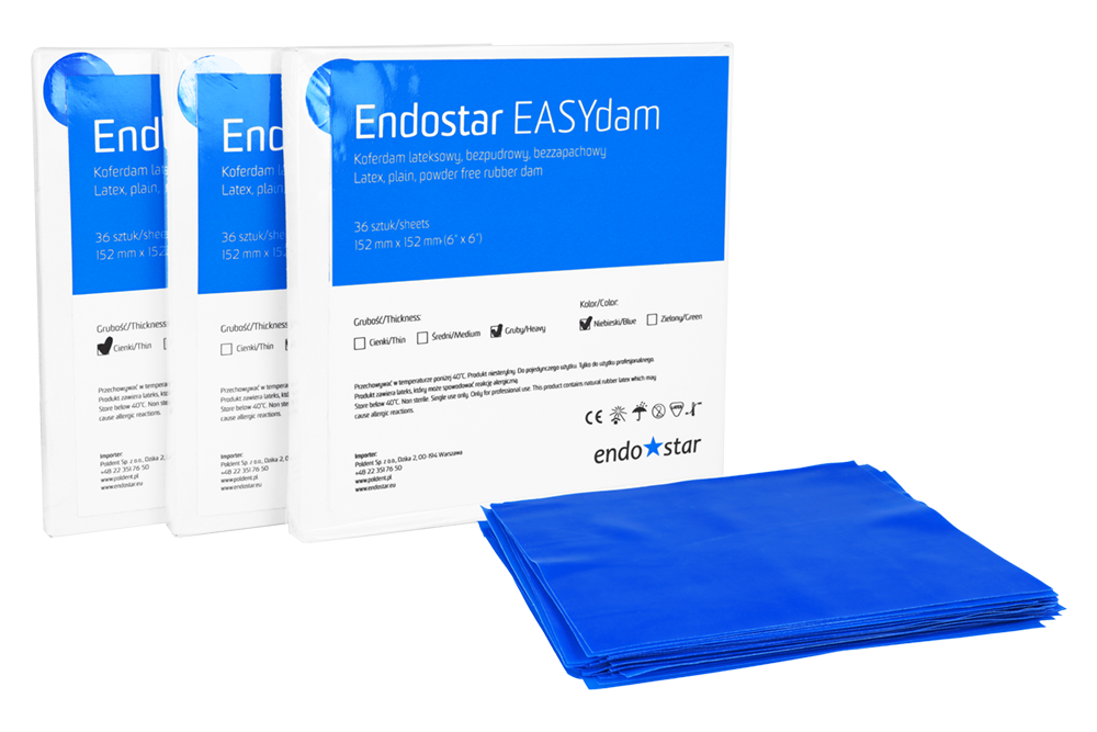 Коффердам латексный EasyDam 36 шт. Endostar