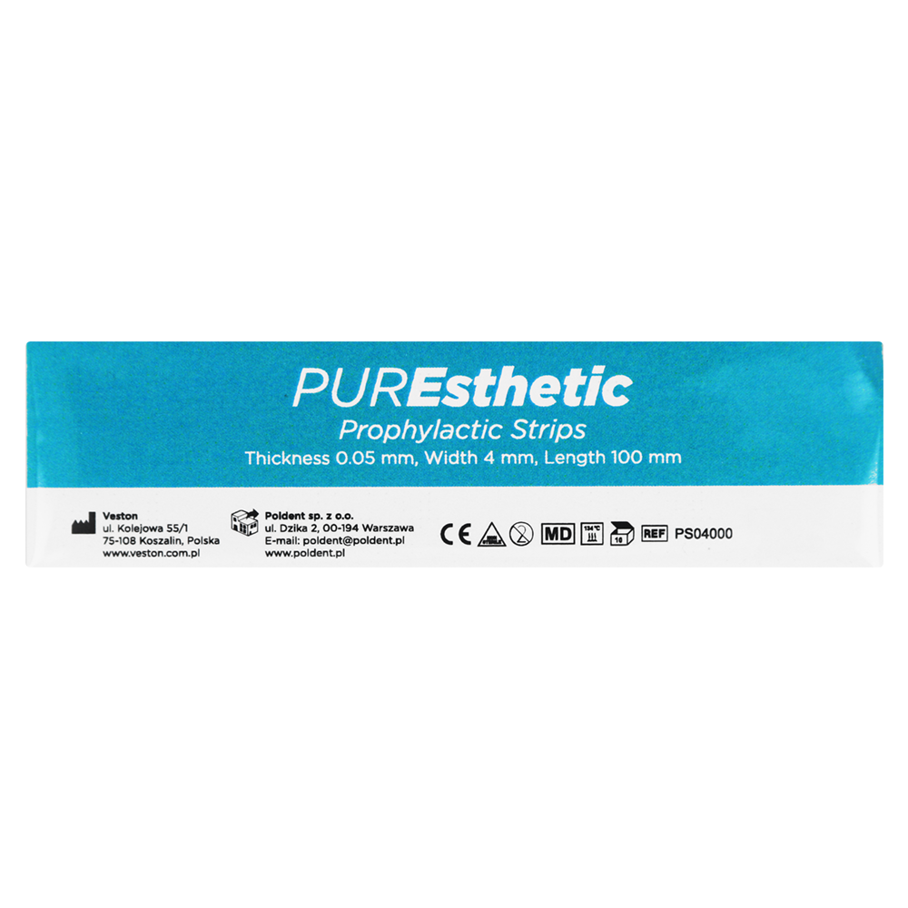Профилактические полоски PUREsthetic, 10 шт. Poldent