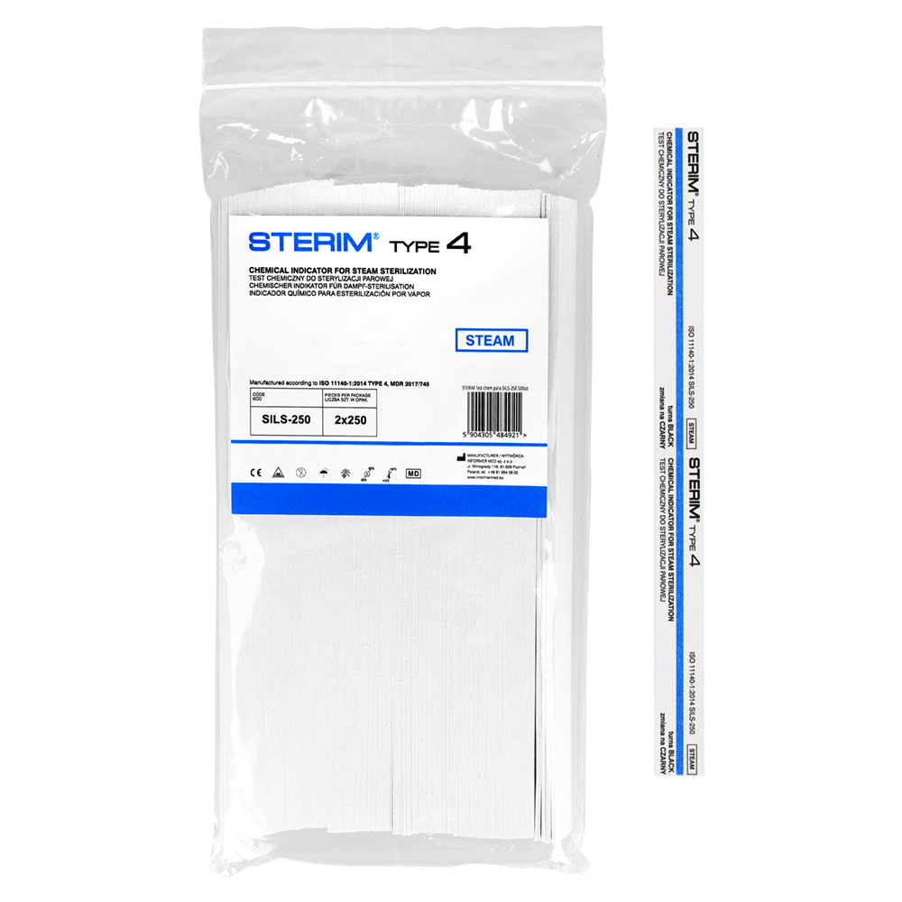 Тесты стерилизации Sterim класс 4, 2 × 250 шт.
