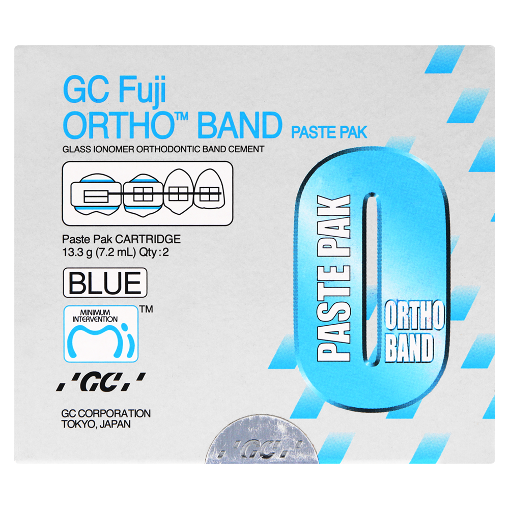 Цемент для ортодонтических колец Fuji Ortho Band Paste 13,3 г × 2 шт. GC