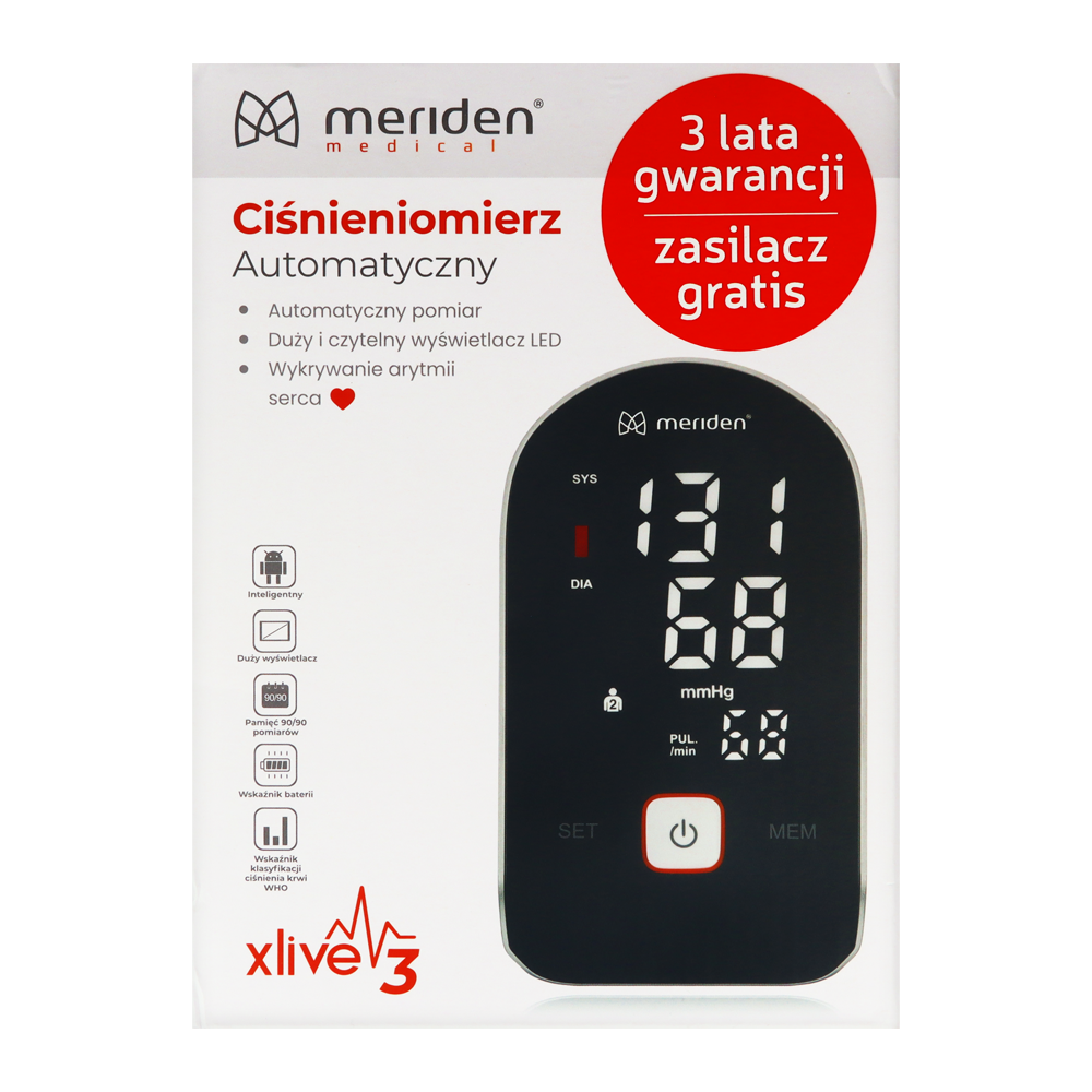 Тонометр Xlive3 Meriden