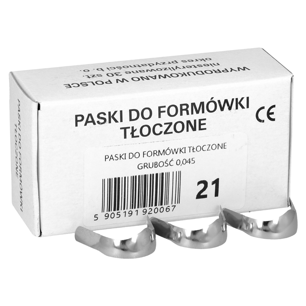 Штампованные полоски для матриц 30 шт. Konopka