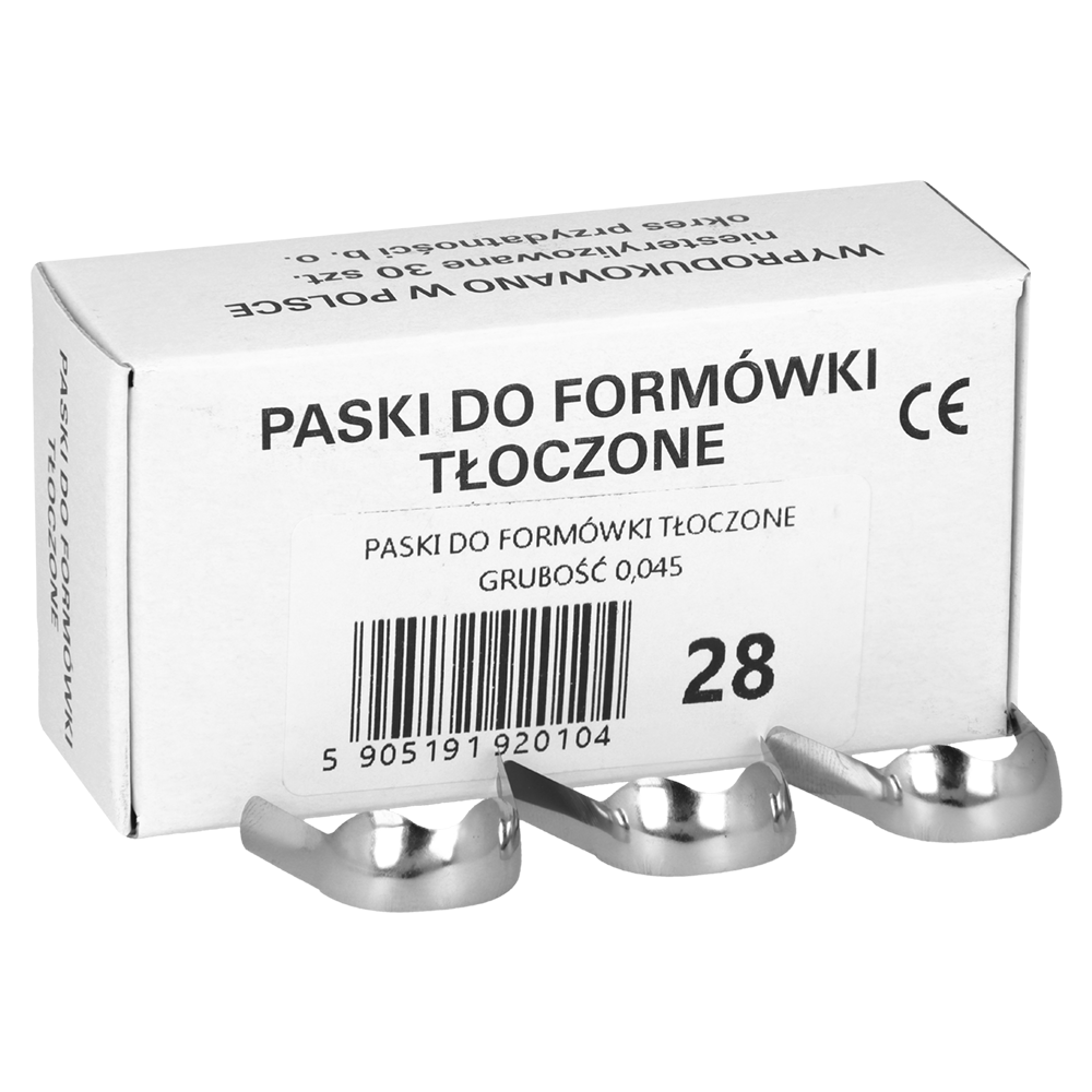 Штампованные полоски для матриц 30 шт. Konopka