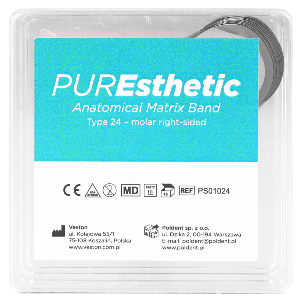Полоски для матриц PUREsthetic 16 шт. Poldent