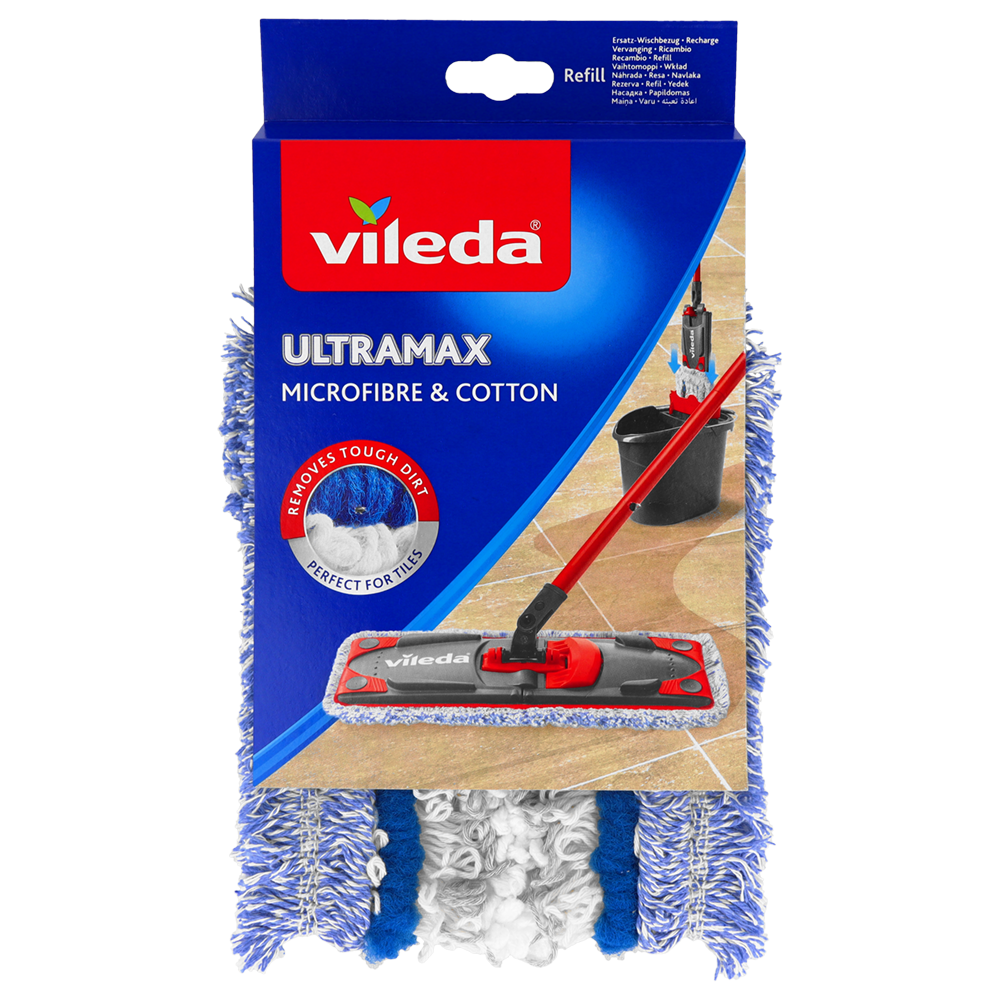 Насадка для швабры VILEDA Ultramax Microfibre & Cotton