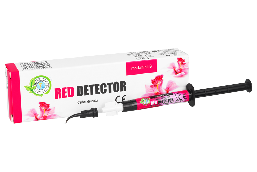 Детектор кариеса Red Detector 2 мл Cerkamed