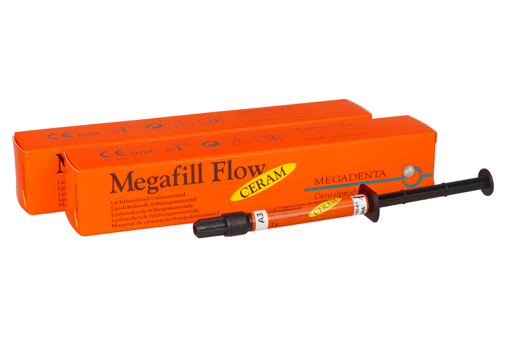 Текучий композит Megafill Flow Ceram 2 г Megadenta