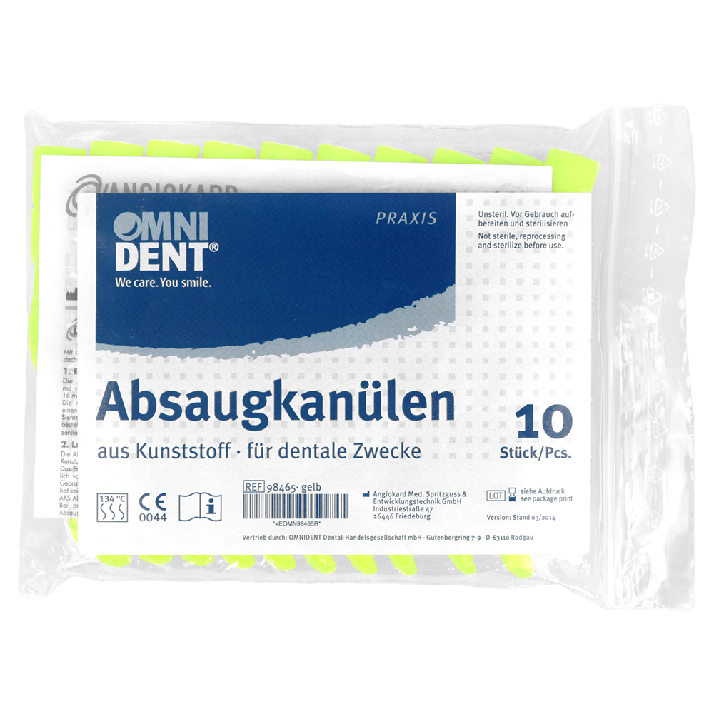 Хирургическая аспирационная канюля 10 шт. Omnident