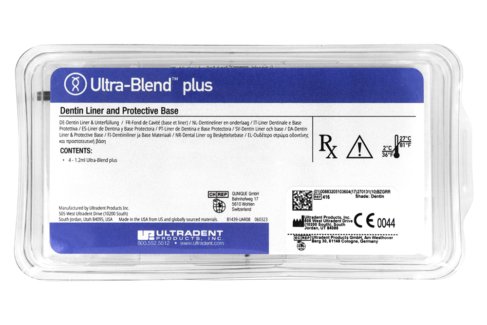 Ultrablend Plus (дентин) 1,2 мл × 4 шт. Ultradent