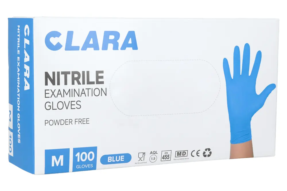 Нитриловые перчатки Clara 100 шт.