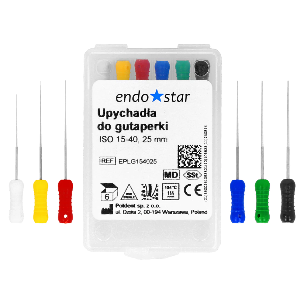 Плаггеры для гуттаперчи 6 шт. Endostar