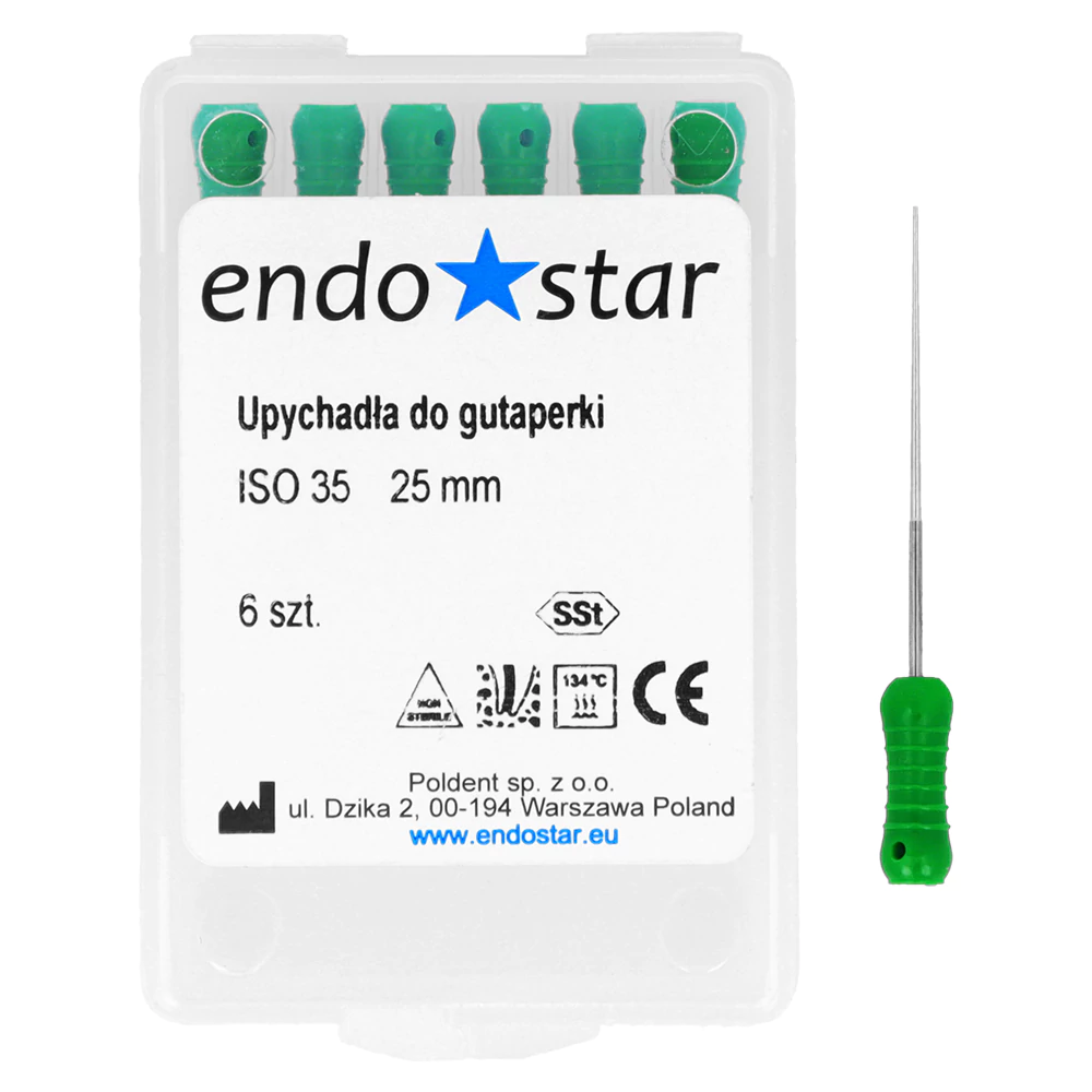 Плаггеры для гуттаперчи 6 шт. Endostar