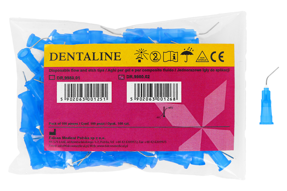 Иглы для аппликаций, 100 шт. Dentaline