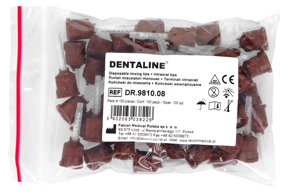 Смешивающие насадки, 50 шт. Dentaline