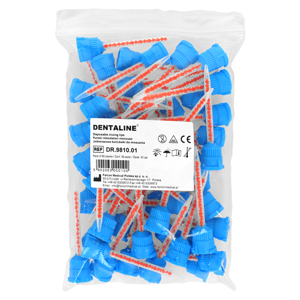 Смешивающие насадки, 50 шт. Dentaline