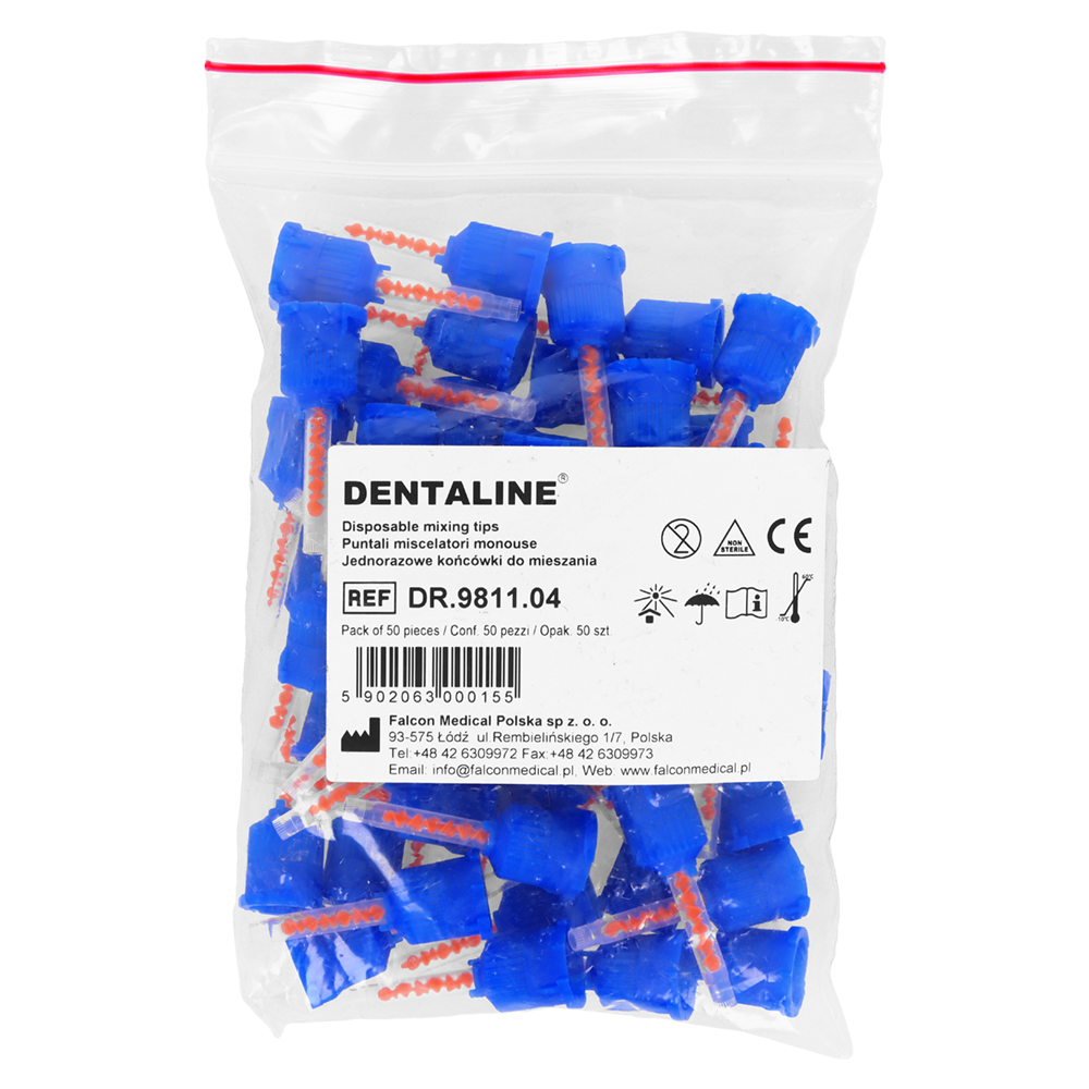 Смешивающие насадки, 50 шт. Dentaline