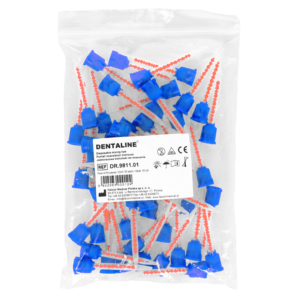 Смешивающие насадки, 50 шт. Dentaline