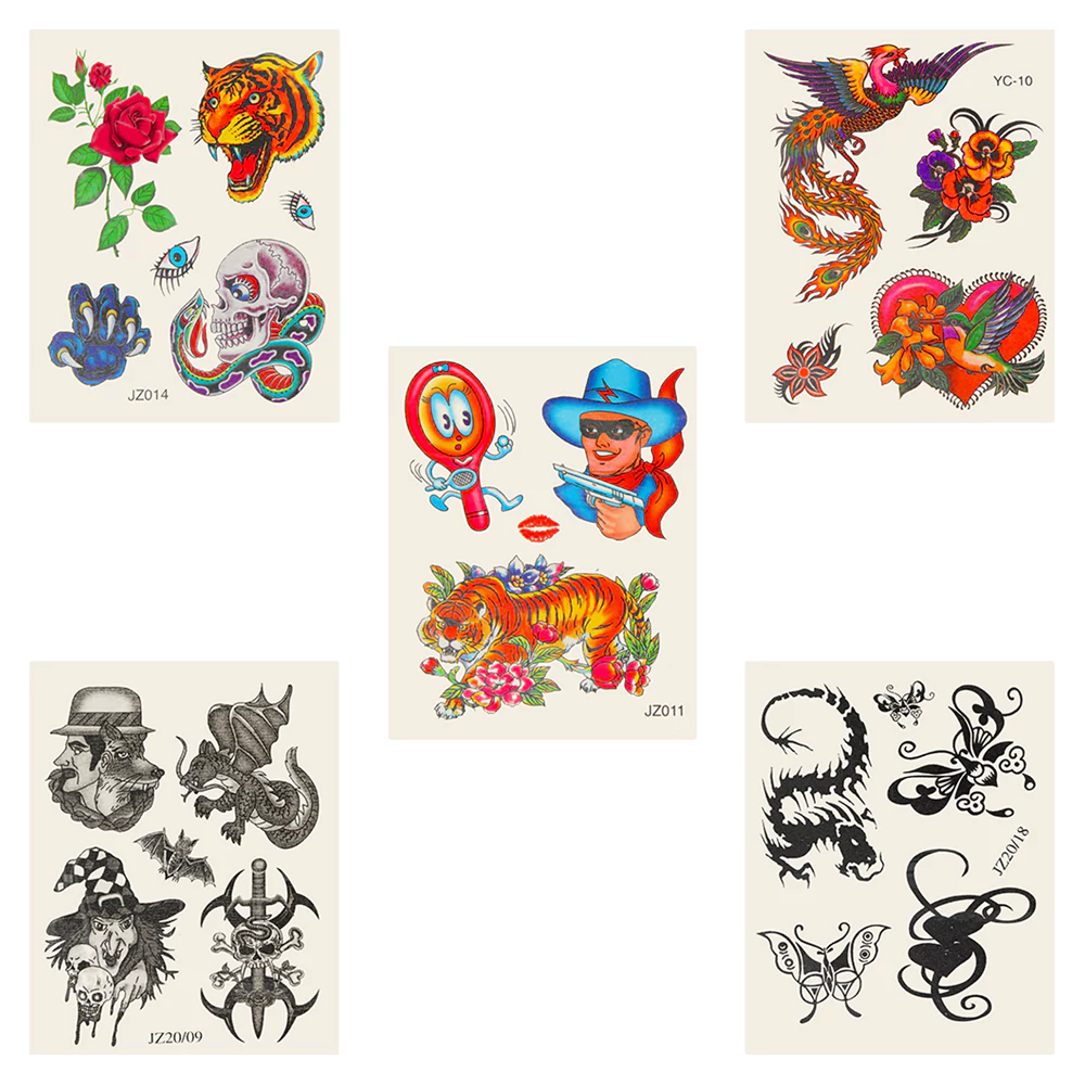 Игрушка — набор временных татуировок, 1 уп.