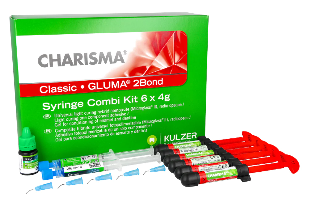 Charisma Classic 6 × 4 г + Gluma 2 Bond 4 мл Kulzer