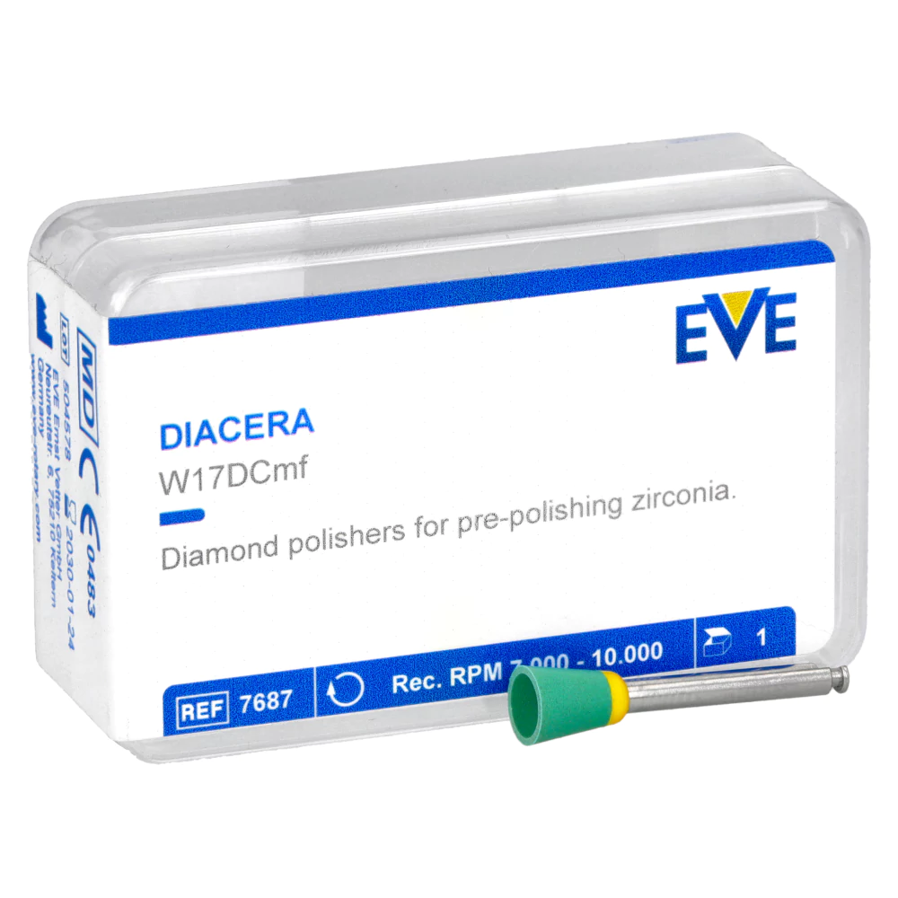 Алмазная полировочная резинка Diacera, 1 шт. EVE