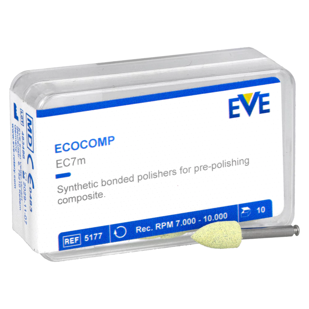 Полировочные резинки Ecocomp 10 шт. EVE