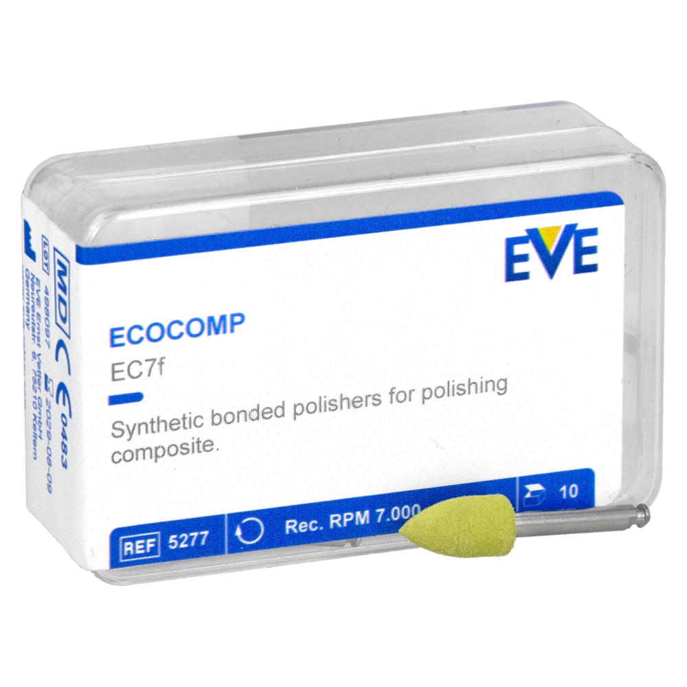 Полировочные резинки Ecocomp 10 шт. EVE