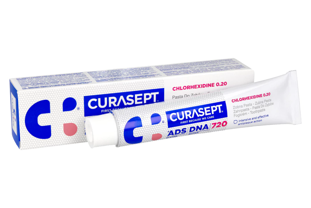 Зубная паста ADS DNA 720 0,20% ХГ 75 мл Curasept
