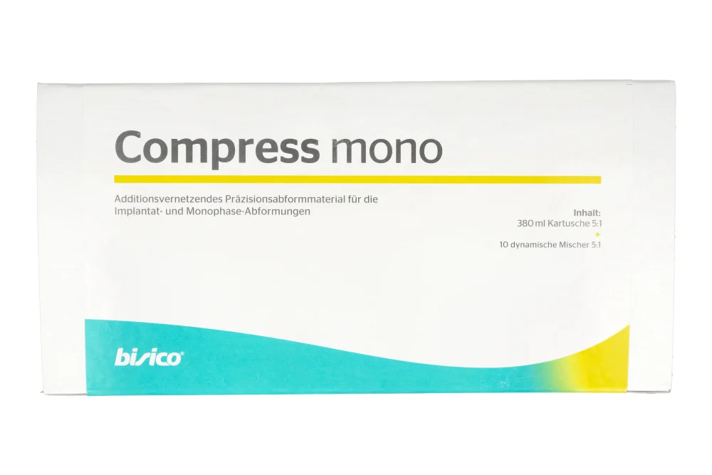 А-силикон монофазный Compress SB 380 мл Bisico