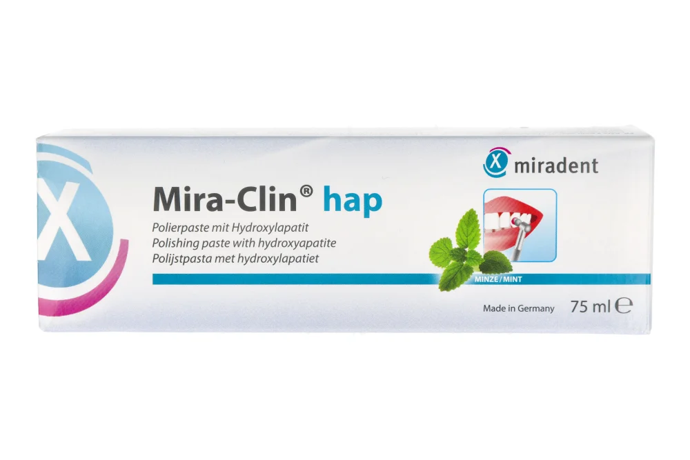 Полировочная паста Mira-Clin hap 75 мл Miradent