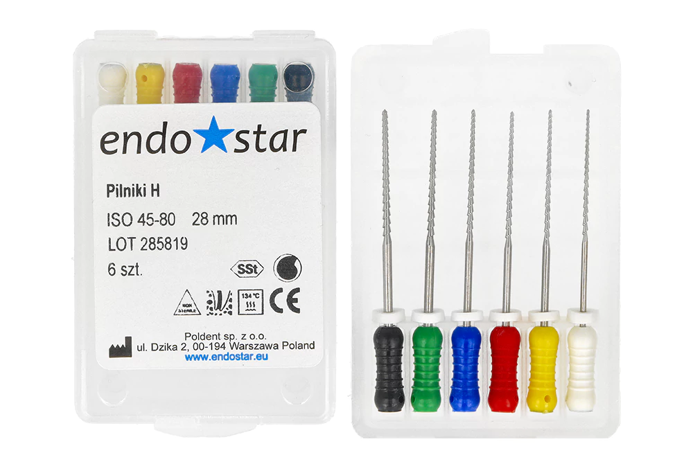 H-файлы 6 шт. Endostar