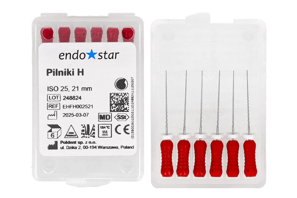 H-файлы 6 шт. Endostar