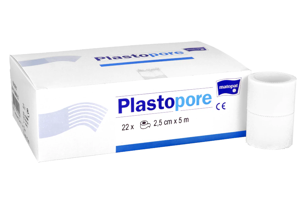 Хирургический пластырь нетканый 5 м Plastopore
