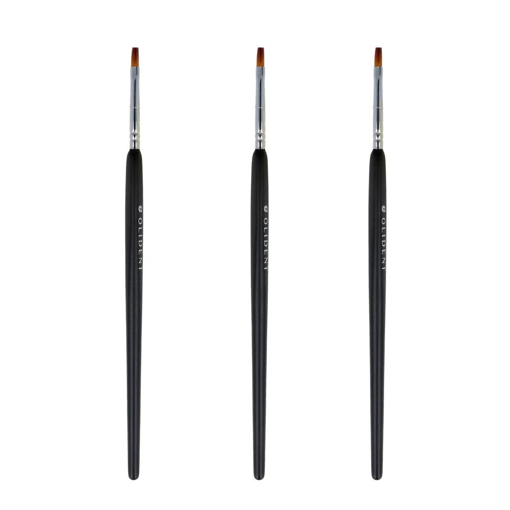 Кисти OliBRUSH esthetic 3 шт. Olident