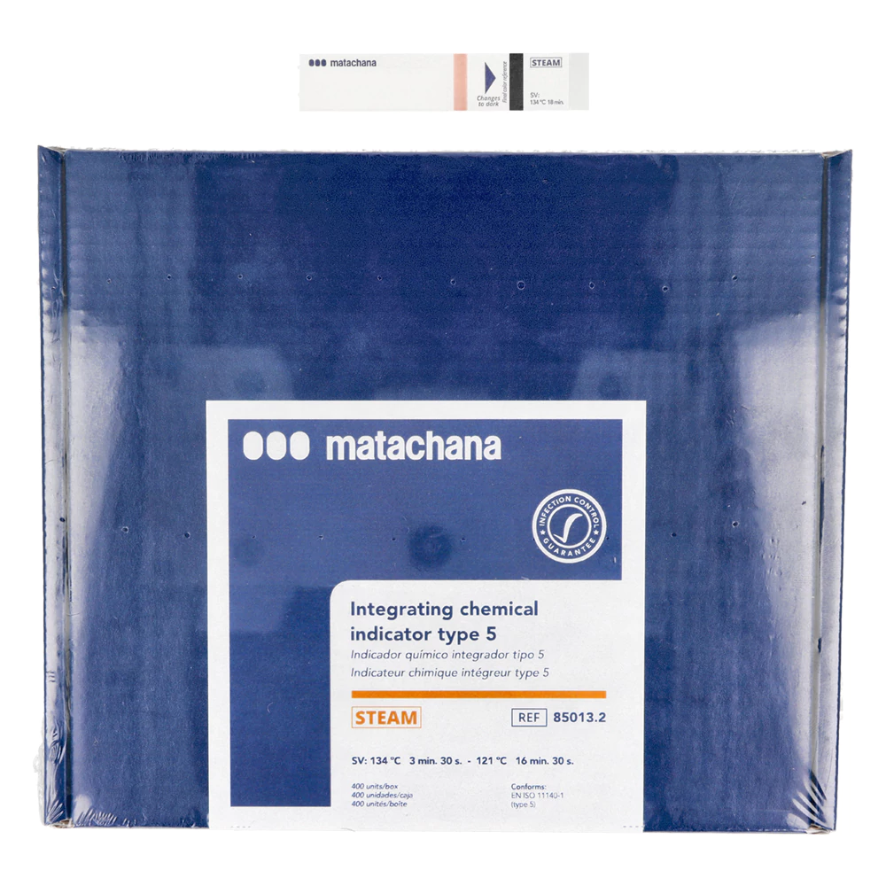 Химический индикатор стерилизации кл. 5, 400 шт. Matachana