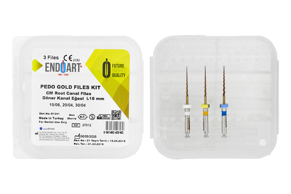 Набор файлов Gold Kit 3 шт. EndoArt