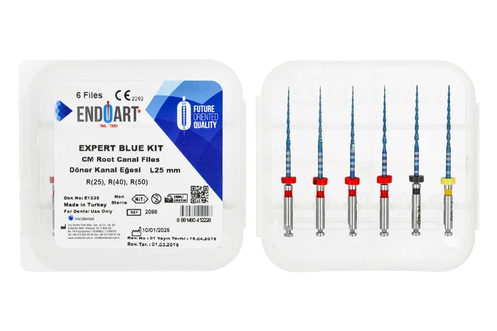 Набор файлов Blue Kit 6 шт. EndoArt