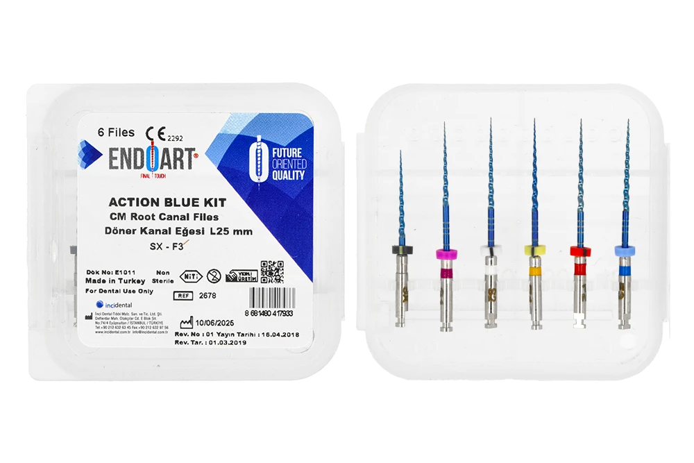 Набор файлов Blue Kit 6 шт. EndoArt