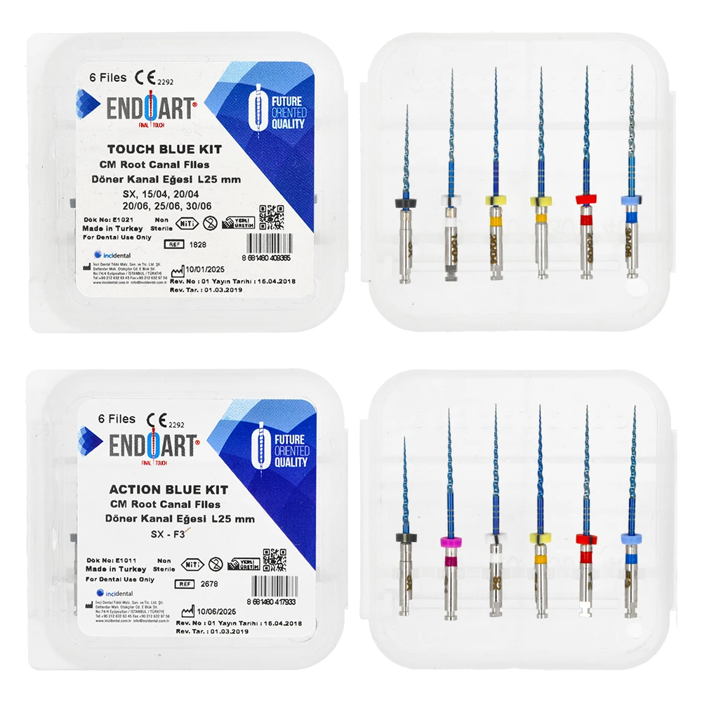 Набор файлов Blue Kit 6 шт. EndoArt