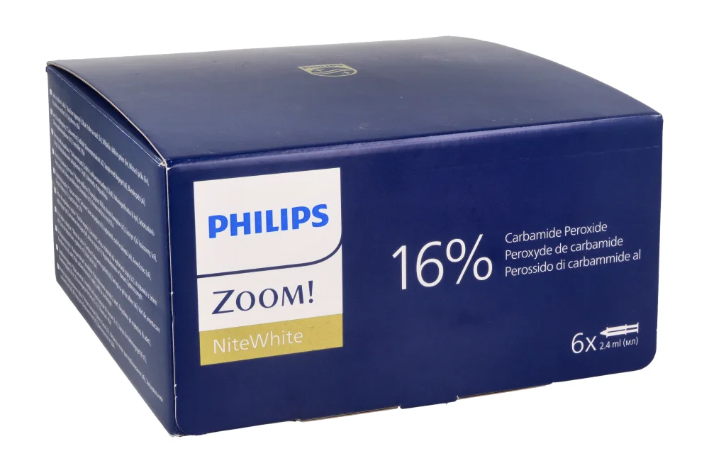ZOOM! NiteWhite 16% 2,4 мл × 6 шприцев Philips