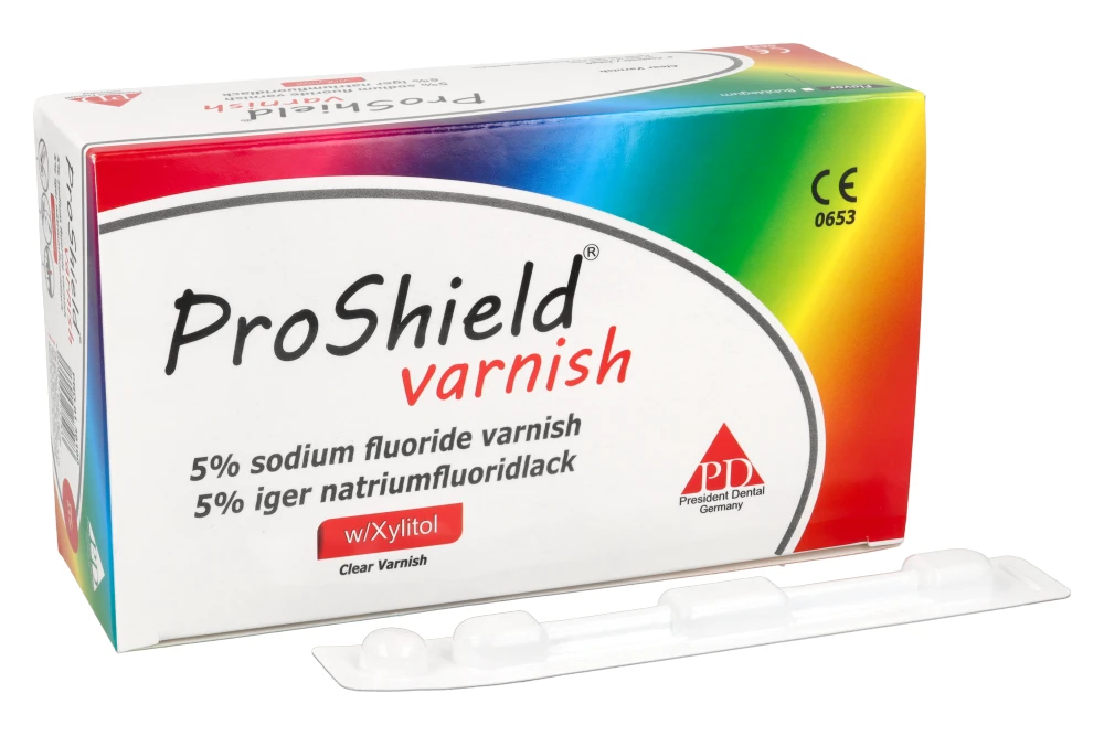 Proshield Varnish 0,4 мл × 32 шт. President Dental