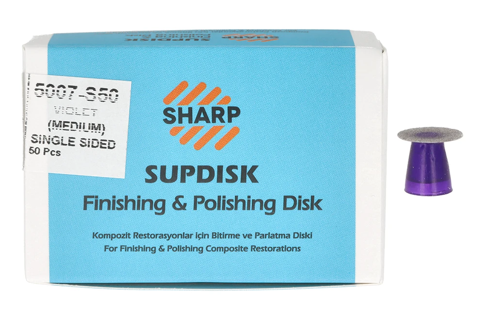 Абразивные диски SUPDISK 8 мм × 50 шт. SHARP