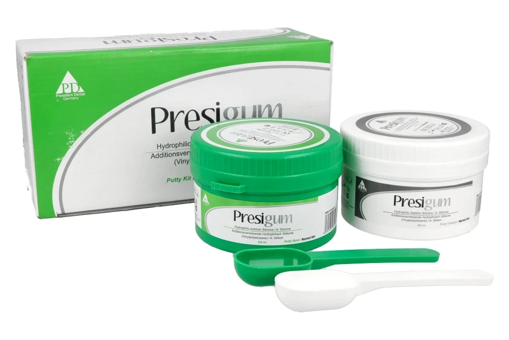 Presigum Putty набор (база + катализатор) President Dental