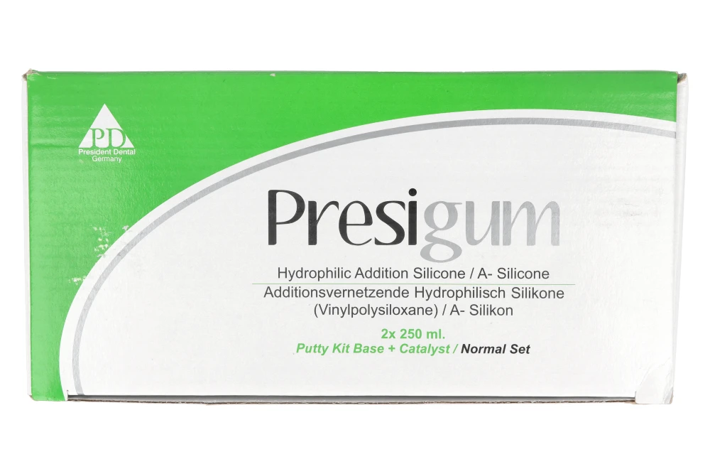 Presigum Putty набор (база + катализатор) President Dental