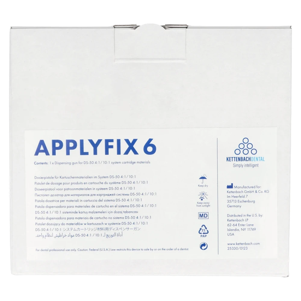 Пистолет APPLYFIX 6 для картриджей 4:1/10:1 Kettenbach
