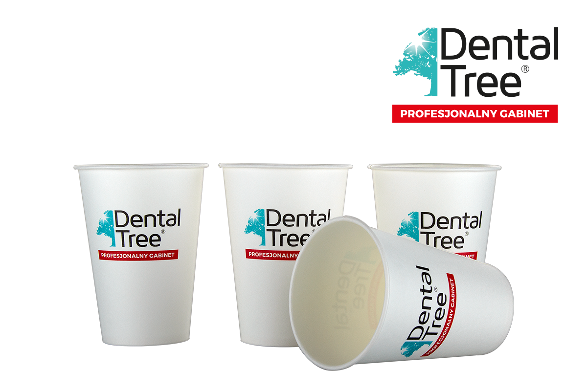 Бумажные стаканчики 180 мл «DentalTree» 50 шт.